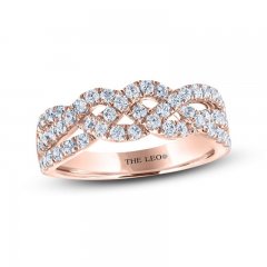 THE LEO Diamond Anniversary Band 7/8 ct tw Round-cut 14K Rose Gold