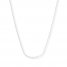 Cable Chain 14K White Gold 20" Length