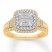 Diamond Engagement Ring 7/8 ct tw 14K Two-Tone Gold