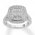 Diamond Engagement Ring 1-5/8 ct tw 14K White Gold