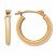 Hoop Earrings 14K Yellow Gold