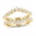 Leo Diamond Enhancer Band 5/8 ct tw Round-cut 14K Yellow Gold