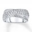 Diamond Ring 1 ct tw Round-cut 14K White Gold