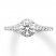 Diamond Engagement Ring 1 ct tw Round-cut 14K White Gold