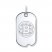 NHL Boston Bruins Dog Tag Sterling Silver