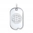 NHL Boston Bruins Dog Tag Sterling Silver