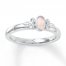 Stackable Ring Lab-Created Opal Sterling Silver