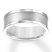 8mm Brushed Wedding Band Titanium