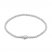 Forever Connected Diamond Bracelet 1 ct tw Round-Cut 10K White Gold 7.25"