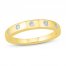 Diamond Anniversary Ring 1/6 ct tw Round-cut 10K Yellow Gold