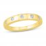 Diamond Anniversary Ring 1/6 ct tw Round-cut 10K Yellow Gold