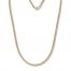 22" Franco Chain Necklace 14K Yellow Gold Appx. 2.6mm