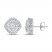 Diamonds Stud Earrings 1 ct tw 10K White Gold