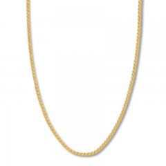 24" Rope Chain Necklace 14K Yellow Gold Appx. 3mm