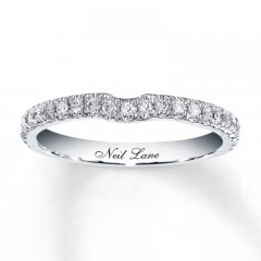 Neil Lane Wedding Band 1/5 ct tw Diamonds 14K White Gold