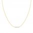 Beaded Necklace 14K Yellow Gold 20"