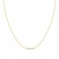 Beaded Necklace 14K Yellow Gold 20"