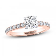 THE LEO Diamond Engagement Ring 1-1/8 ct tw Round-cut 14K Rose Gold