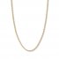 18" Textured Rope Chain 14K Yellow Gold Appx. 3mm