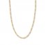 20" Figaro Chain Necklace 14K Yellow Gold Appx. 3.9mm