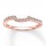 Diamond Wedding Band 1/6 ct tw 14K Rose Gold