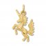 Unicorn Charm 14K Yellow Gold