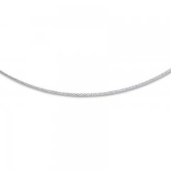 Cable Necklace Sterling Silver