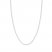 18" Textured Rope Chain 14K White Gold Appx. 1.05mm