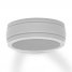 Gray Silicone Men's Wedding Band