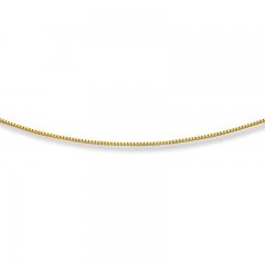 Box Chain 14K Yellow Gold 20" Length