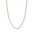 20" Textured Rope Chain 14K Yellow Gold Appx. 2.7mm