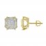 Men's Diamond Earrings 1/4 ct tw 10K Yellow Gold