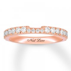 Neil Lane Diamond Wedding Band 1/2 ct tw 14K Rose Gold