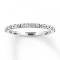 Previously Owned Diamond Band 1/5 ct tw Round 14K White Gold