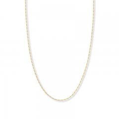 16" Figaro Chain Necklace 14K Yellow Gold Appx. 1.28mm