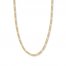 18" Figaro Link Chain 14K Yellow Gold Appx. 4.7mm