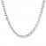 Men's Rolo Link Necklace Stainless Steel 18" Length