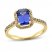 Le Vian Tanzanite Ring 1/4 ct tw Diamonds 14K Honey Gold