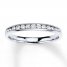 Previously Owned Diamond Band 1/4 ct tw 10K White Gold