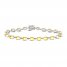 Citrine Bracelet Oval-cut Sterling Silver