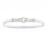 Bangle Bracelet Sterling Silver 14K Rose Gold