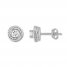 Diamond Earrings 1/4 ct tw Round-cut 10K White Gold