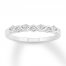 Diamond Anniversary Band 1/5 ct tw Round-cut 10K White Gold