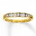 Diamond Band 1/10 carat tw Round-cut 10K Yellow Gold