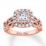 Neil Lane Diamond Engagement Ring 1-1/8 ct tw 14K Two-Tone Gold