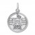 White House Charm Sterling Silver