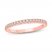 Diamond Wedding Band 1/5 ct tw 14K Rose Gold