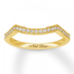 Neil Lane Wedding Band 1/6 ct tw 14K Yellow Gold