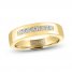 Men’s Leo Diamond Wedding Band 1/5 ct tw 14K Yellow Gold