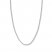 18" Textured Rope Chain 14K White Gold Appx. 2.3mm